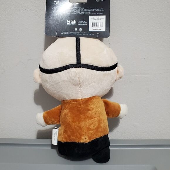 NWT Friday The 13th Jason Voorhees Halloween Horror Plush Dog Toy Squeaker - Picture 3 of 5